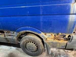 Кузовной ремонт Mercedes-Benz Sprinter в Минске