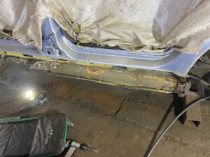 Кузовной ремонт Opel Zafira в Минске - восстановление после ДТП