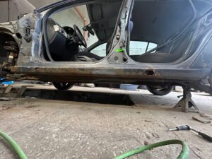 Кузовной ремонт Opel Astra в Минске - восстановление лакокрасочного покрытия