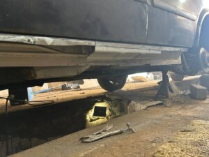 Кузовной ремонт Opel Astra в Минске - восстановление геометрии кузова